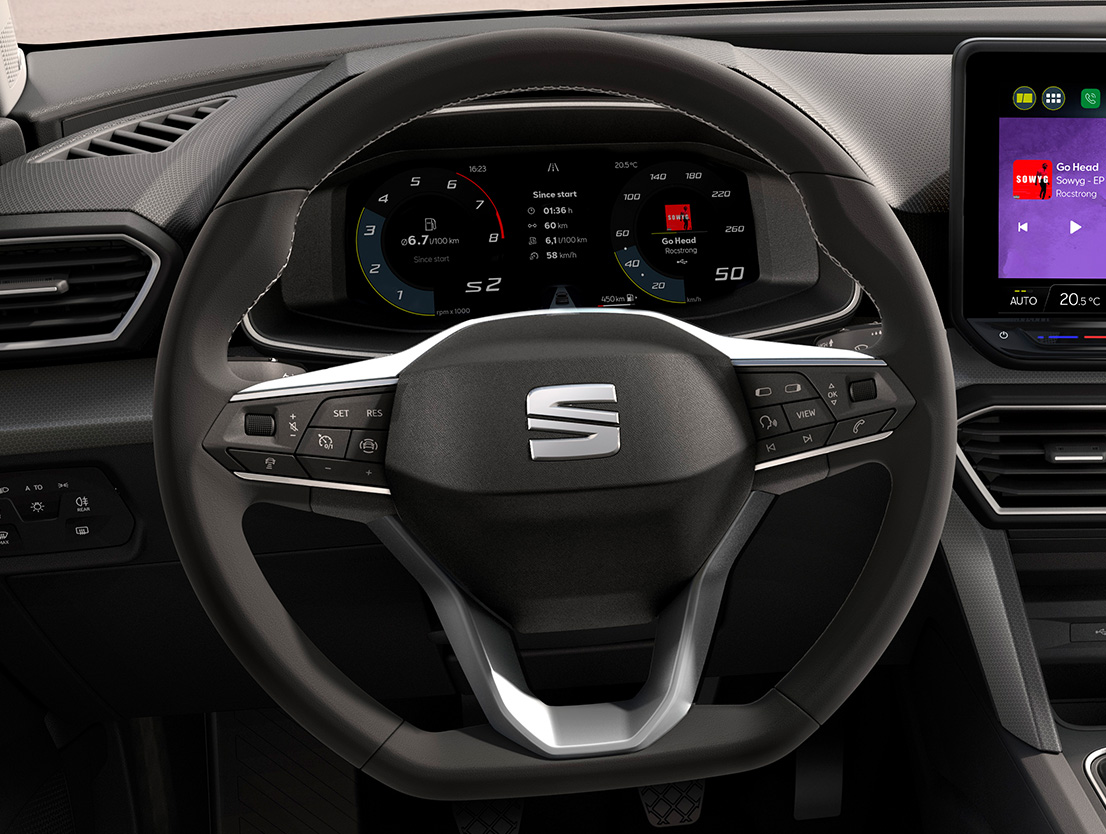 seat leon sport steering wheel